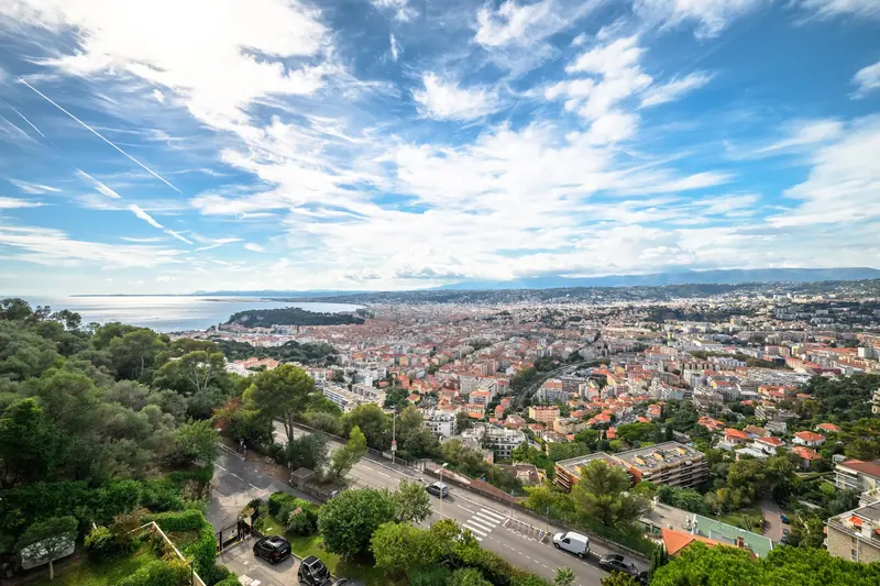 View over Nice